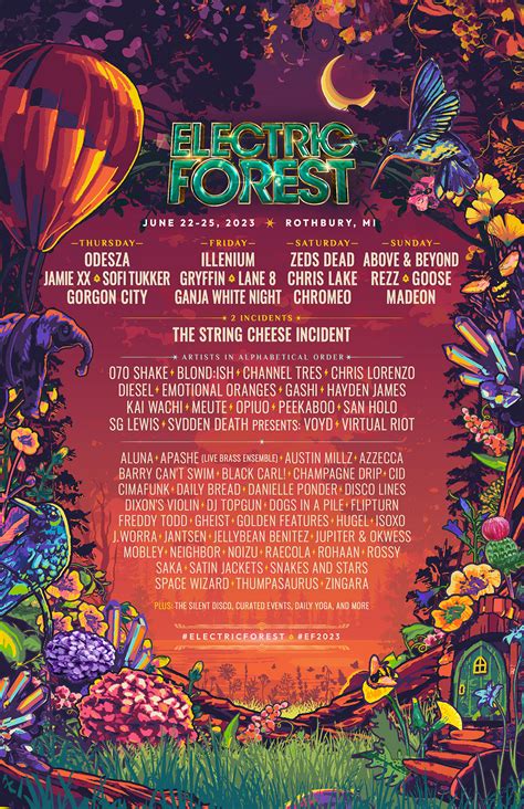 Electric forest 2024 lineup. Things To Know About Electric forest 2024 lineup. 